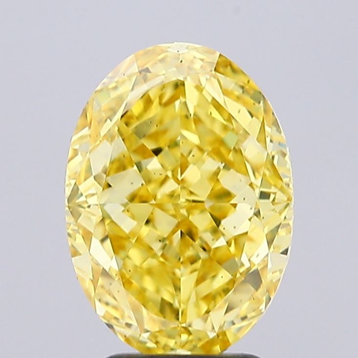 4.07 ct. oval Lab Grown Diamond front image