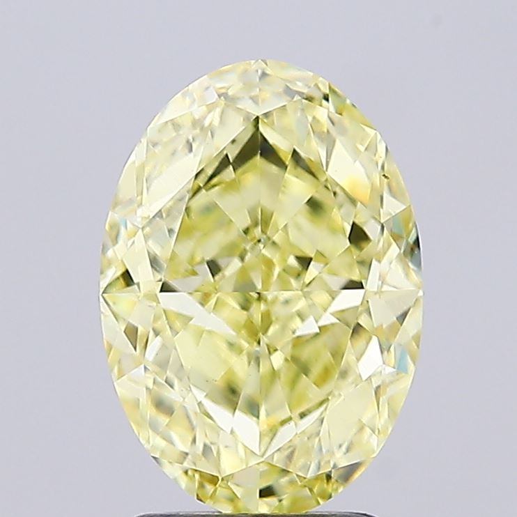 2.65 ct. oval Lab Grown Diamond front image