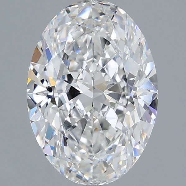 2.02 ct. oval Lab Grown Diamond front image