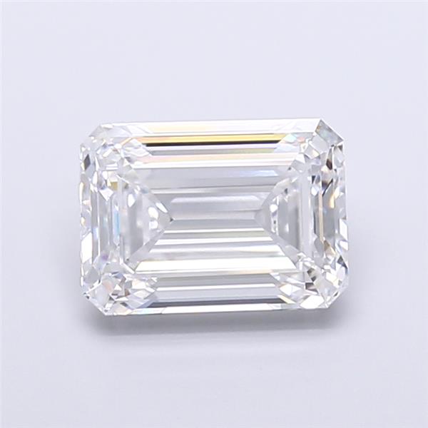 5.50 ct. emerald Lab Grown Diamond front image