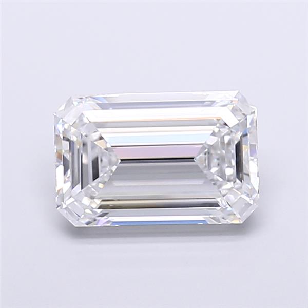 5.06 ct. emerald Lab Grown Diamond front image