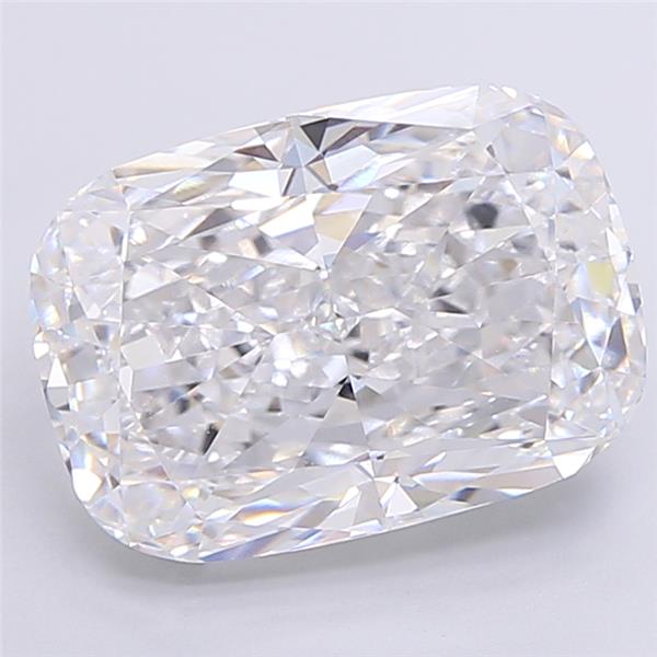 6.53 ct. cushion Lab Grown Diamond front image
