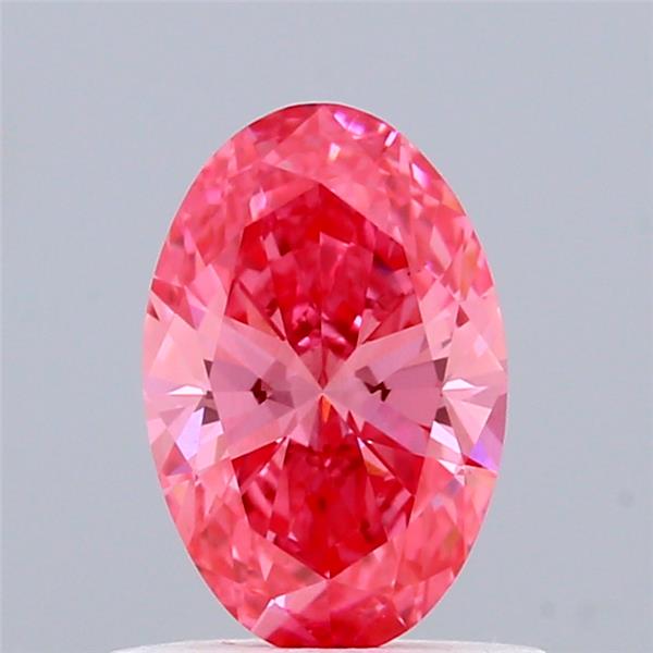 0.75 ct. oval Lab Grown Diamond front image