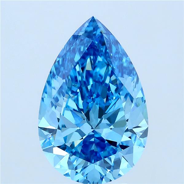 4.02 ct. pear Lab Grown Diamond front image