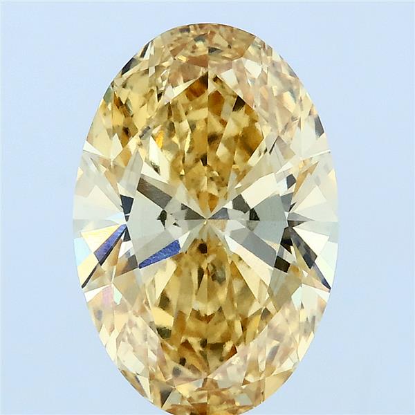 3.03 ct. oval Lab Grown Diamond front image