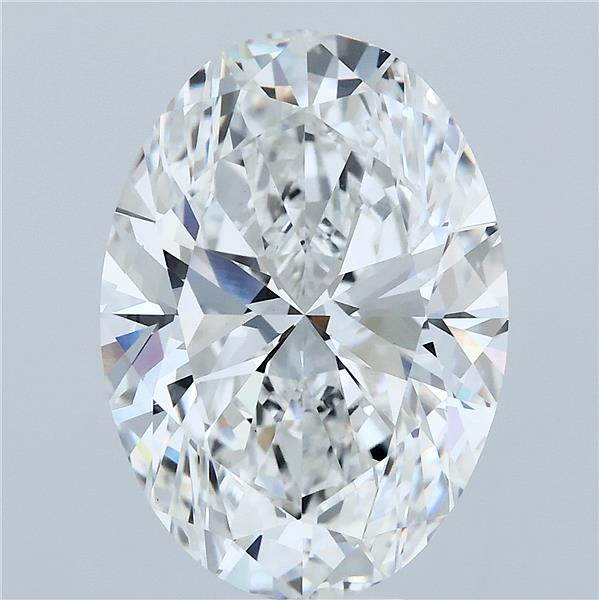 7.50 ct. oval Lab Grown Diamond front image