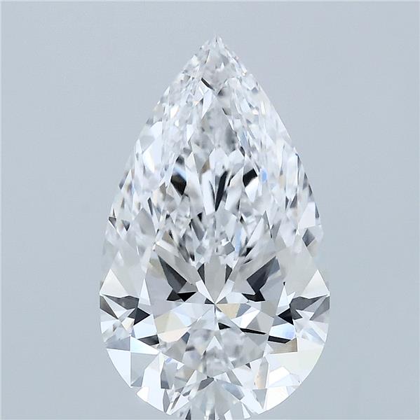3.02 ct. pear Lab Grown Diamond front image