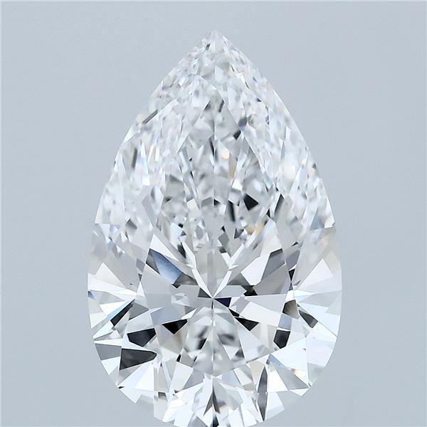4.08 ct. pear Lab Grown Diamond front image