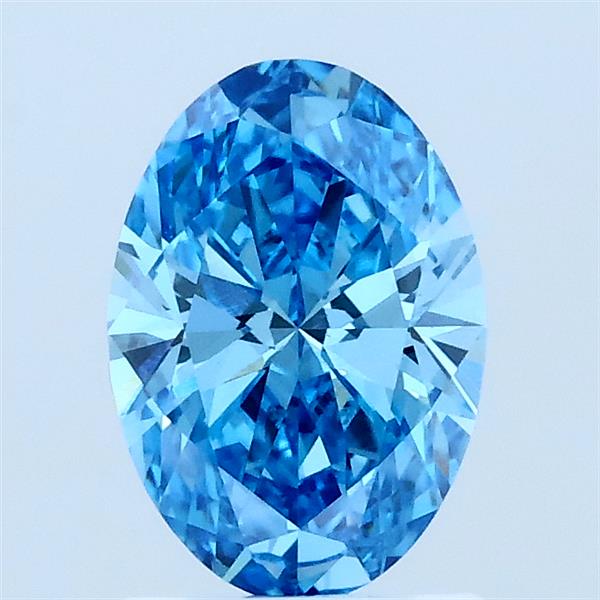 1.00 ct. oval Lab Grown Diamond front image