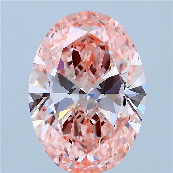 3.00 ct. oval Lab Grown Diamond front image