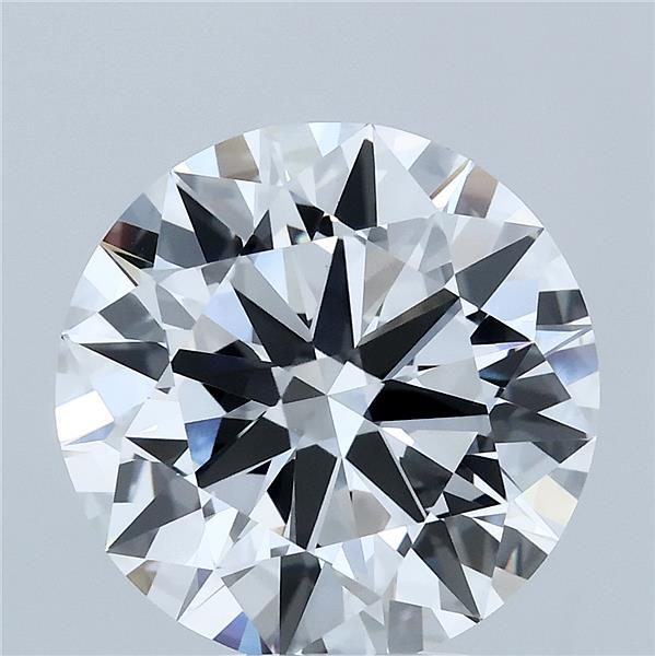 5.25 ct. round Lab Grown Diamond front image