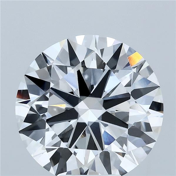 7.02 ct. round Lab Grown Diamond front image