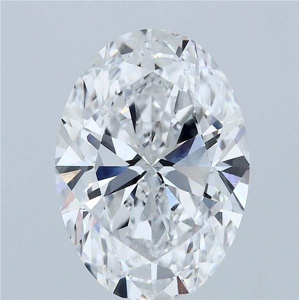 4.01 ct. oval Lab Grown Diamond front image