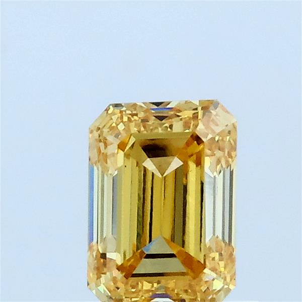 0.79 ct. emerald Lab Grown Diamond front image