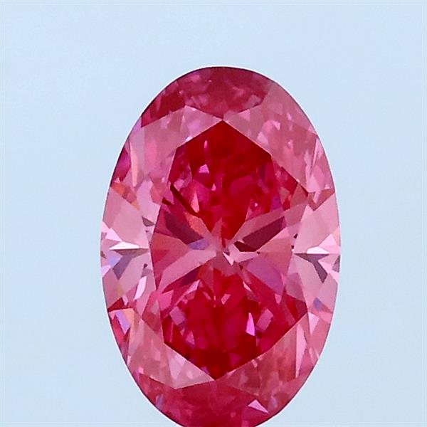 0.73 ct. oval Lab Grown Diamond front image