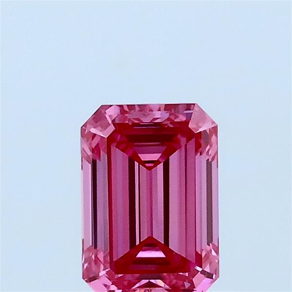 0.60 ct. emerald Lab Grown Diamond front image