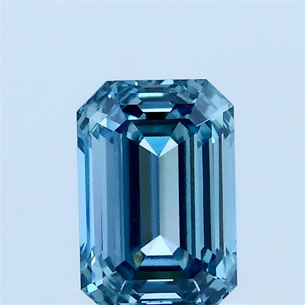0.85 ct. emerald Lab Grown Diamond front image