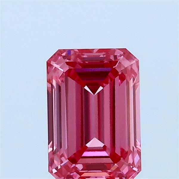 0.83 ct. emerald Lab Grown Diamond front image