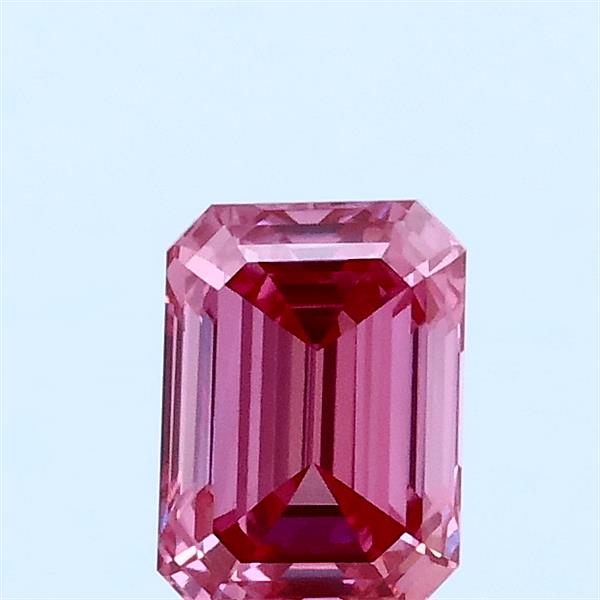 0.73 ct. emerald Lab Grown Diamond front image