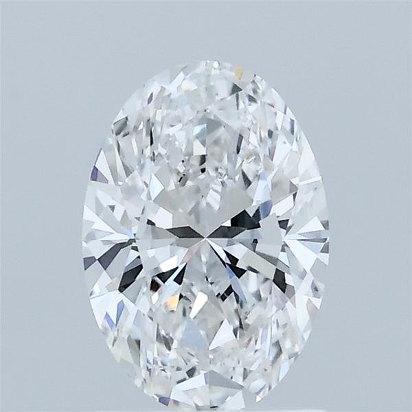 1.00 ct. oval Lab Grown Diamond front image