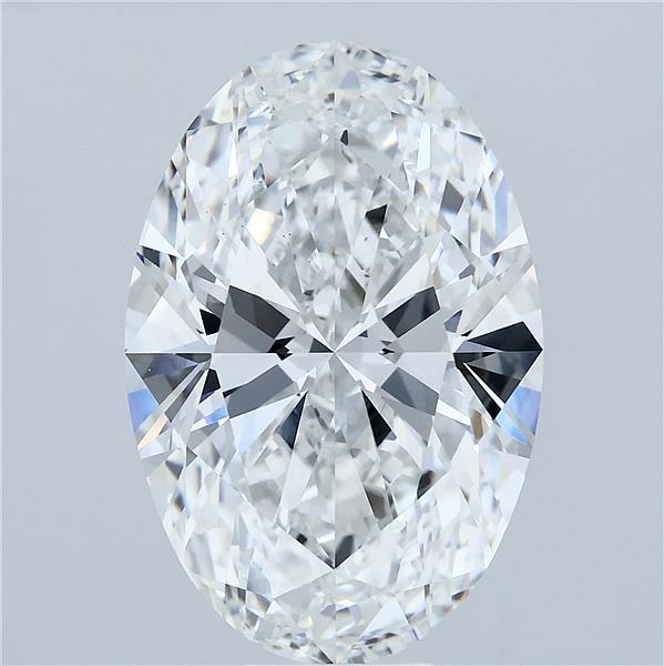 10.02 ct. oval Lab Grown Diamond front image