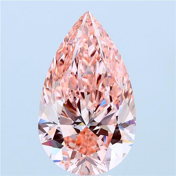 10.15 ct. pear Lab Grown Diamond front image