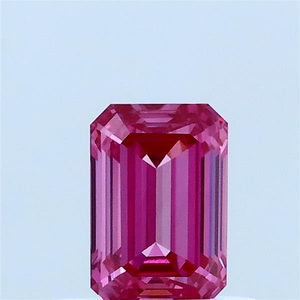 0.59 ct. emerald Lab Grown Diamond front image