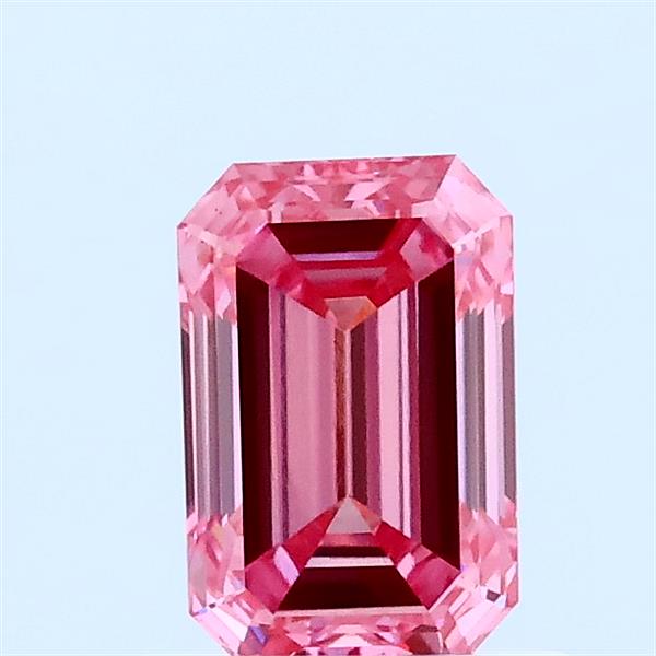 0.85 ct. emerald Lab Grown Diamond front image