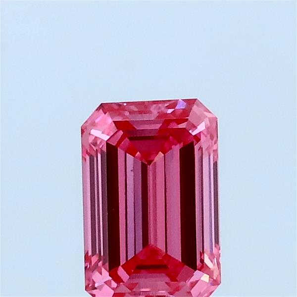 0.59 ct. emerald Lab Grown Diamond front image