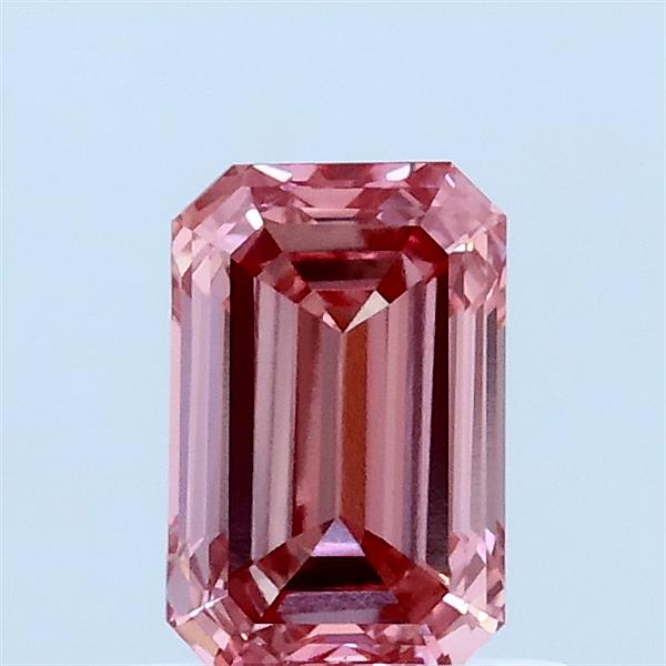 0.85 ct. emerald Lab Grown Diamond front image