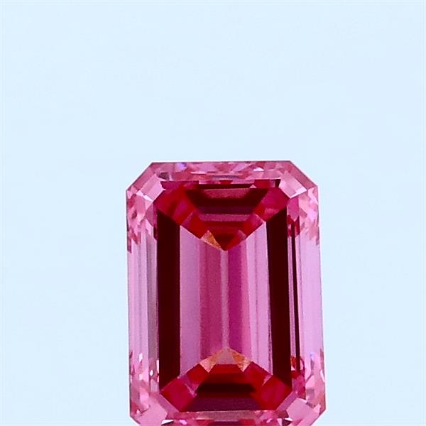0.57 ct. emerald Lab Grown Diamond front image
