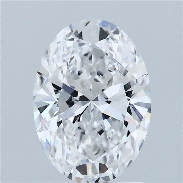 1.23 ct. oval Lab Grown Diamond front image