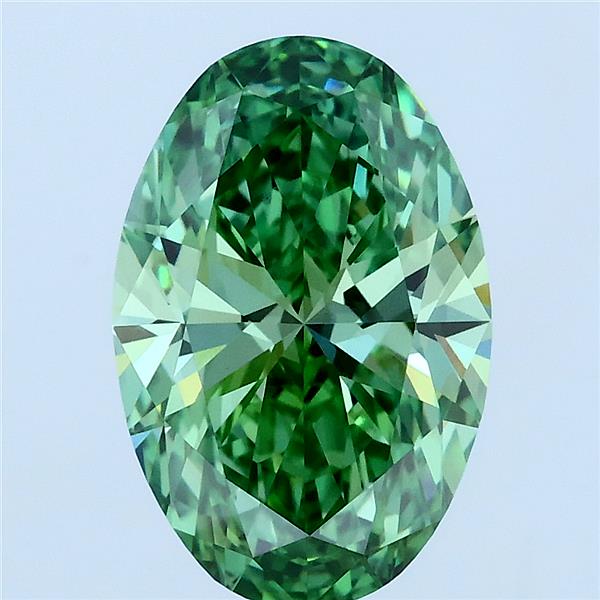 3.01 ct. oval Lab Grown Diamond front image