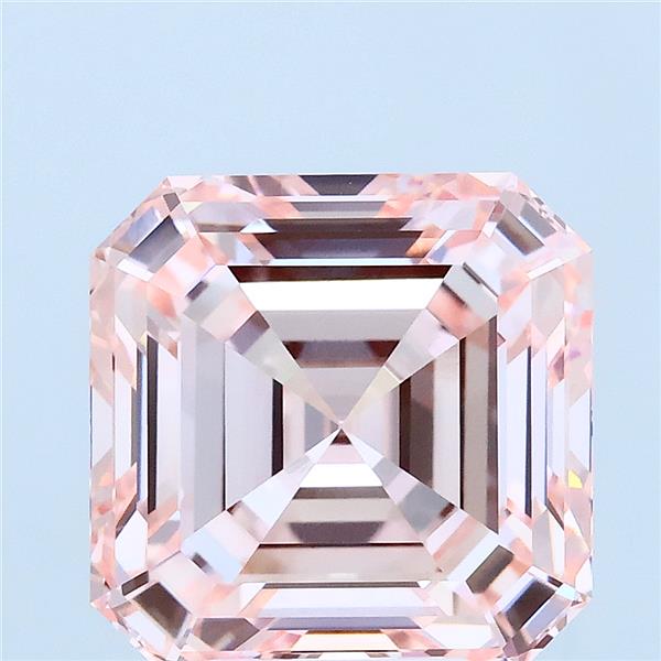 5.25 ct. asscher Lab Grown Diamond front image