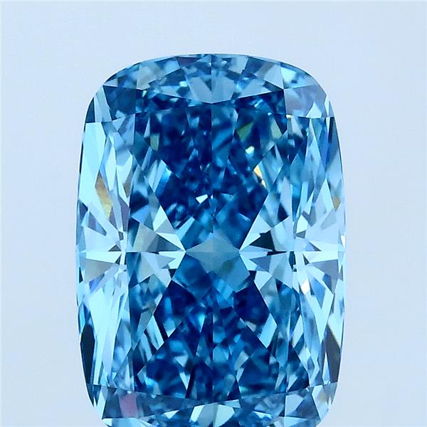 3.13 ct. cushion Lab Grown Diamond front image