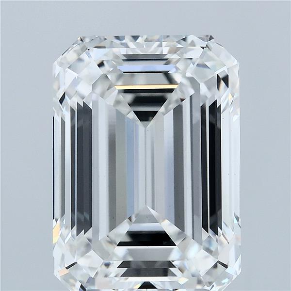 7.23 ct. emerald Lab Grown Diamond front image