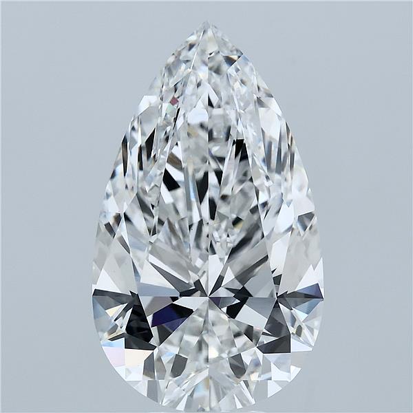 8.01 ct. pear Lab Grown Diamond front image
