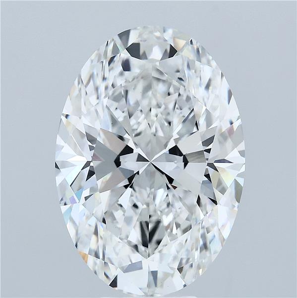 7.26 ct. oval Lab Grown Diamond front image