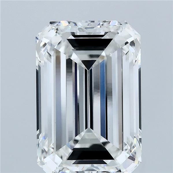 8.01 ct. emerald Lab Grown Diamond front image