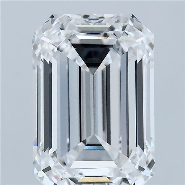 4.08 ct. emerald Lab Grown Diamond front image