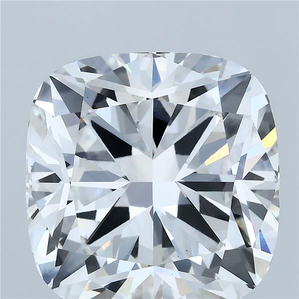 8.23 ct. cushion Lab Grown Diamond front image