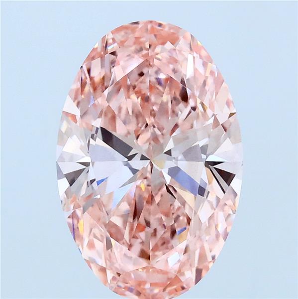 3.02 ct. oval Lab Grown Diamond front image