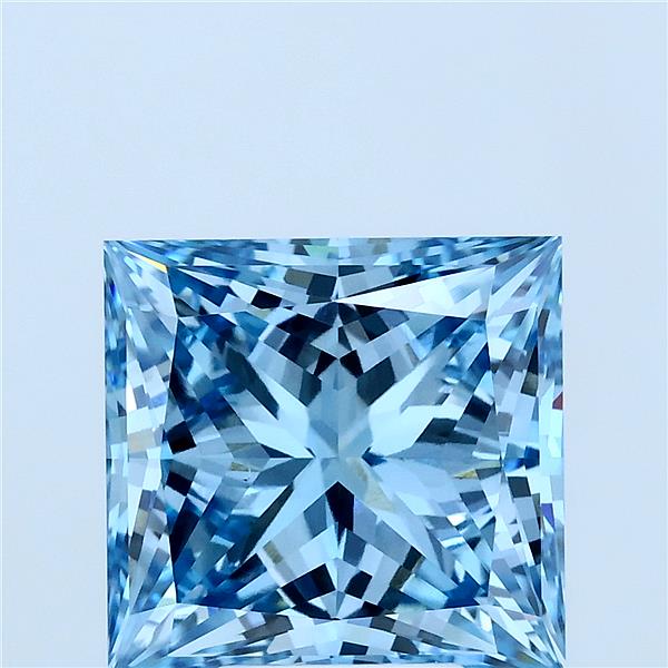 5.01 ct. princess Lab Grown Diamond front image