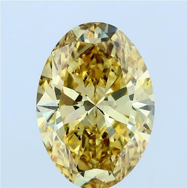 5.01 ct. oval Lab Grown Diamond front image