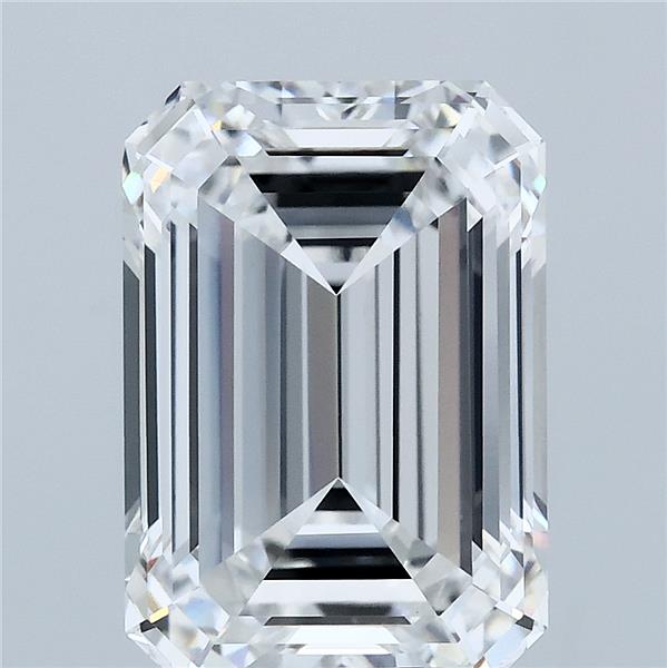 5.06 ct. emerald Lab Grown Diamond front image