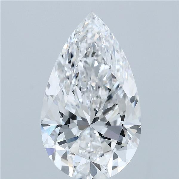3.10 ct. pear Lab Grown Diamond front image