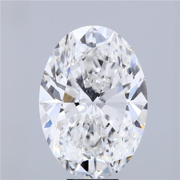 10.56 ct. oval Lab Grown Diamond front image