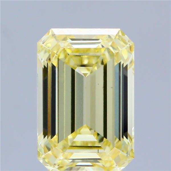 3.09 ct. emerald Lab Grown Diamond front image