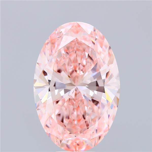 9.01 ct. oval Lab Grown Diamond front image