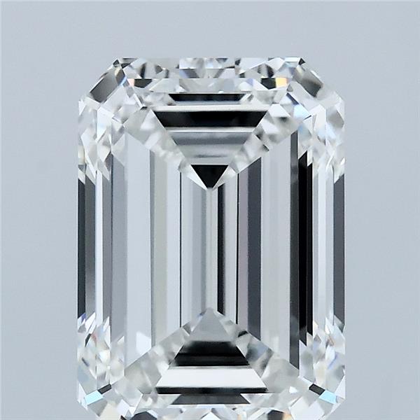 3.52 ct. emerald Lab Grown Diamond front image